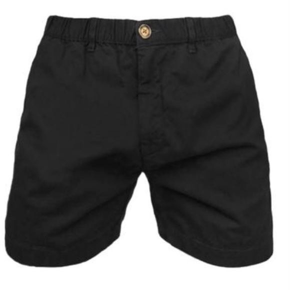 Chubbies 9" The All Nights Black Cotton Chino Shorts Small - Picture 1 of 6